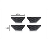 、‘】【’ 4Pcs Car Carbon Fiber Car Door Inside Handle Stickers For VW Golf 6 R MK6 2008-2012