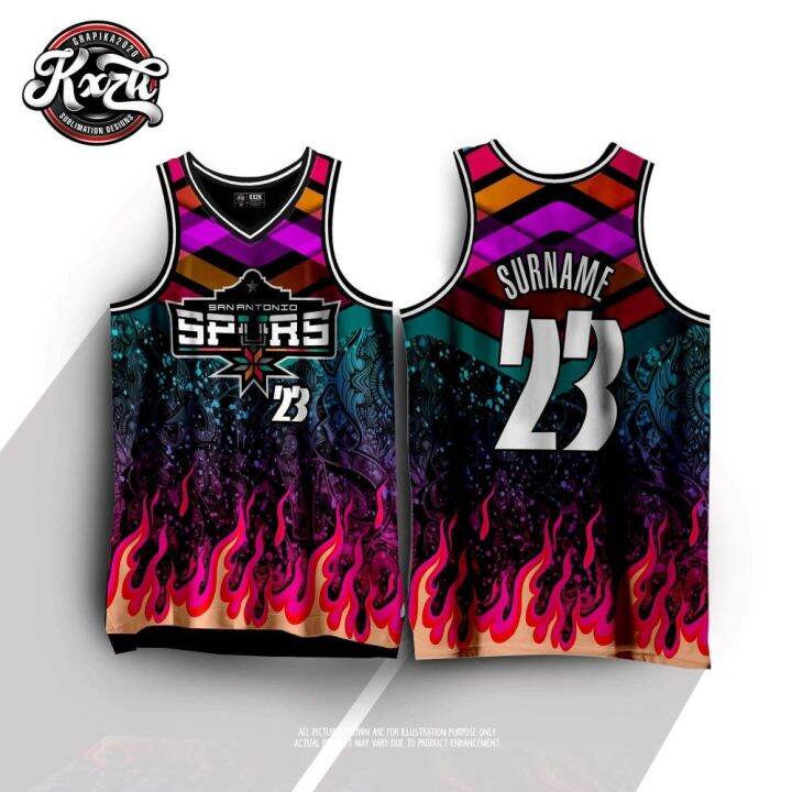 BASKETBALL SPURS 12 JERSEY FREE CUSTOMIZE OF NAME AND NUMBER ONLY full