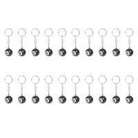 20X Billiard Ball Key Chain Key Ring Happy No. 8