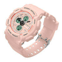 SANDAWATCH นาฬิกาข้อมือผู้ชาย Sport Digital  LED ดูเวลาแบบ Dual Time PASTEL รุ่น SW6027 พร้อมกล่องเหล็กเท่ห์ๆ