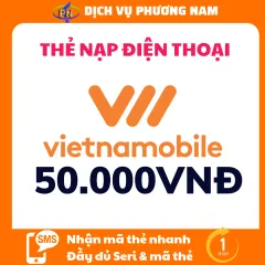 Thẻ Vietnamobile 500K được nạp trực tuyến rất thuận tiện với nhiều ưu đãi kèm theo. Bạn có thể sử dụng thẻ này để thanh toán các dịch vụ của Vietmobile và tiết kiệm chi phí.
