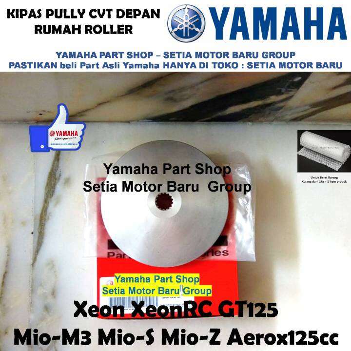 Kipas Puli Pully Cvt Depan Rumah Roller Xeon Gt Rc Aerox Miom Cc Original Asli Yamaha