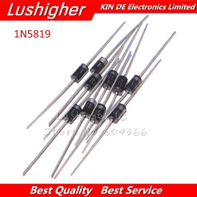 100PCS IN5819 DO-41 1A 40V SCHOTTKY DIODE 1N5819 DIP WATTY Electronics