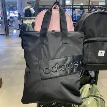 ADIDAS Originals Navy Logo Print Tote Bag
