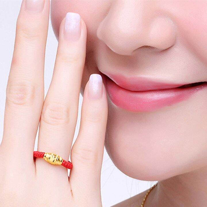 1-pcs-seli-luck-buddha-bless-lose-weight-rings-gold-healing-balance-beads-reiki-ring-buddha-prayer-natural-for-women