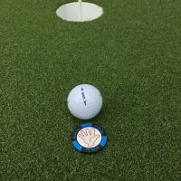 Golf Ball Marker Chip "เป่ายิงฉุบ" Original product from Japan