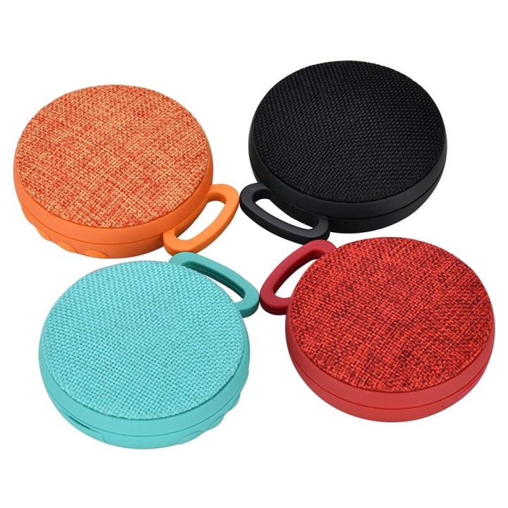 ลำโพงบลูทูธ-fabrics-mini-blutooth-speaker-for-tablet-pc-and-all-samrt-phones-สีส้ม