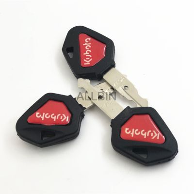For KUBOTA 1530155161163 excavator ignition Without chip key start key door key Chip shell Protection excavator accessories
