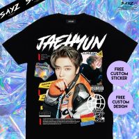 เสื้อยืดเข้ารูป Kaos Jaehyun NCT 127 NCT 2020 NCTZEN kaos kpop สไตล์เกาหลี กําหนดเอง kaos kpop harajukuเสื้อผ้าผู้ชายเสื