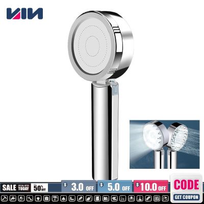 Upgrade Double-sided Shower Head 2 Modle High Pressure Rain And Mist Water Saving ABS SPA Nozzle Handheld Hand Bath Shower Showerheads