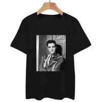 Elvis Presley เสื้อยืดผู้ชาย T เสื้อ Rock N Roll เสื้อ Hip Hop Tee กราฟิกเสื้อแฟชั่นฤดูร้อนผู้ชาย Tshirt