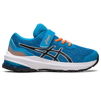 ASICS :  GT-1000 11 PS KIDS RUNNING รองเท้า เด็ก รองเท้าผ้าใบ รองเท้าเด็ก ของแท้  ISLAND BLUE/BLACK