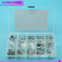 KLOMKZ 400Pcs 304สแตนเลสสตีล แหวนล็อคฟัน ขนาดต่างๆ M2 M2.5 M3 M4 M5 M6 M8 M10 M12 เครื่องซักผ้ารูปดาวฟันภายในภายนอก แหวนล็อกฟันภายในภายนอก วงแหวนรูปดาวภายใน การเชื่อมต่อไฟฟ้า