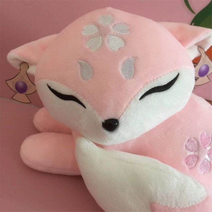 yf-anime-genshin-impact-yae-miko-pink-fox-cosplay-plush-doll-toy-20cm-game-animal-cute-soft-stuffed-pillow-gift