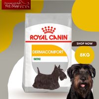 นาทีทองลด 50% แถมส่งฟรี ROYAL CANIN Mini Dermacomfort อาหารสุนัข 8 Kg