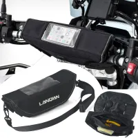 For Kawasaki Versys 1000 650 Versys-X 300 Z900RS Motorcycle Waterproof Handlebar Travel GPS Navigation Bag Reflective Saddle Bag