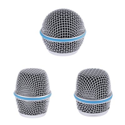 ‘【；】 Replacement Microphone Ball Head Mesh Grill Head Microphone Grille Replacement Head DIY Replacement Parts For Shure Beta 57A 58A
