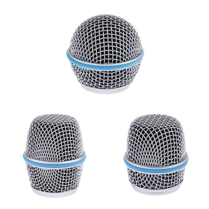 replacement-microphone-ball-head-mesh-grill-head-microphone-grille-replacement-head-diy-replacement-parts-for-shure-beta-57a-58a