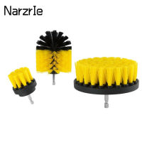 Electric Scrubber Brush Set 5Pcs 3Pcs Power Drill-Brush For Car Tires Car Glass Bathroom Cleaning Tools Drill Attachment Kit