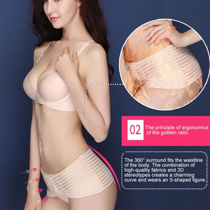 tike-women-postpartum-hip-pelvic-recovery-belt-waist-trimmer-body-shaper-sacroiliac-pelvic-bone-support-band-body-shaper-bandage