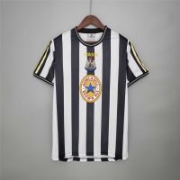 97-99 Newcastle United Home Retro Soccer Jersey Football