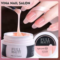 VINANAILSALON Poly gel เล็บเจล เจลต่อเล็บ โพลีเจลต่อเล็บ nail gel ชุดทำเล็บเจล ต่อเล็บเจล เจลต่อเล็บโพลี ต่อเล็บ กาวติดเล็บปลอม gel ต่อเล็บ NG58