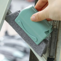 Creative Window Groove Cleaning Cloth แปรงทำความสะอาดหน้าต่าง Windows Slot Cleaner Brush Clean Window Slot Clean Tool