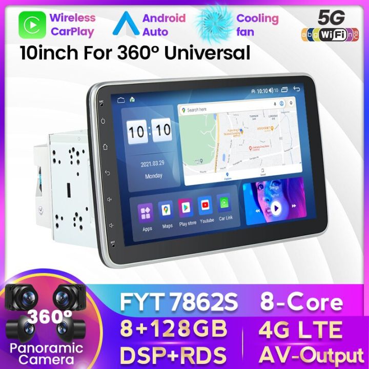 2-din-360-ระบบนำทาง-gps-แอนดรอยด์11-rds-wfi-ขนาด10นิ้วออดี้เบนซ์โตโยต้า-bmw-kia-honda-อเนกประสงค์2din-วิทยุรถยนต์-vw-เครื่องเล่นดีวีดี