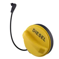 LR053666 Plastic Yellow Car Diesel Fuel Filler Cover Cap Lid Fit For Land Rover Discovery LR 3 4 5