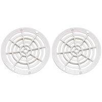 2X Swimming Pool Water Filter Anti-Corrosion Cover Round Drain Device Screw Abs Floor Drain Cover