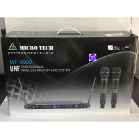 ไมค์ลอยMICROTECH MT-999d รับ-ส่งสัญญาณ 80-100 เมตร ความถี่ย่านUHF คลื่นความถี่ใหม่ 803-806MHz รับประกัน1ปี