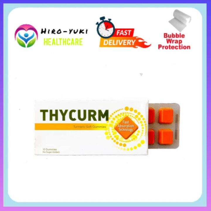 Thycurm Soft Gummies 10'S Lazada