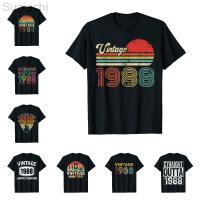 Vintage 1988 Limited Edition Cassette Tape 34Th Birthday 80S Gift Tshirt T Shirts Men Women Tees