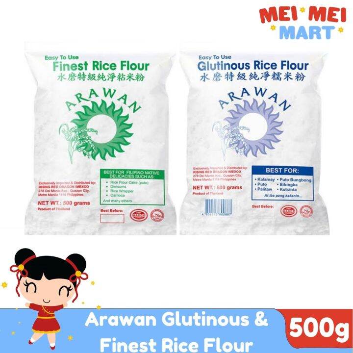 Arawan Glutinous Finest Rice Flour 500g Lazada PH