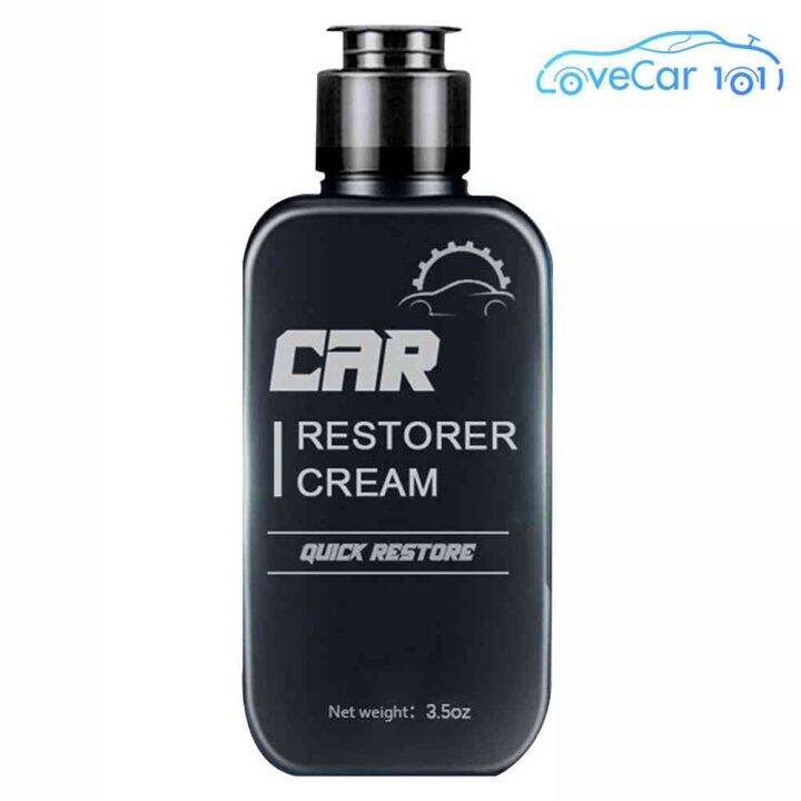 100ML Car Auto Interior Plastic Leather Restorer Cream Refurbishment