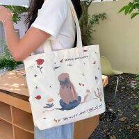 【Hot Sale】 Canvas bag female all-match ins style lightweight high-value Mori literature and art fan large-capacity school