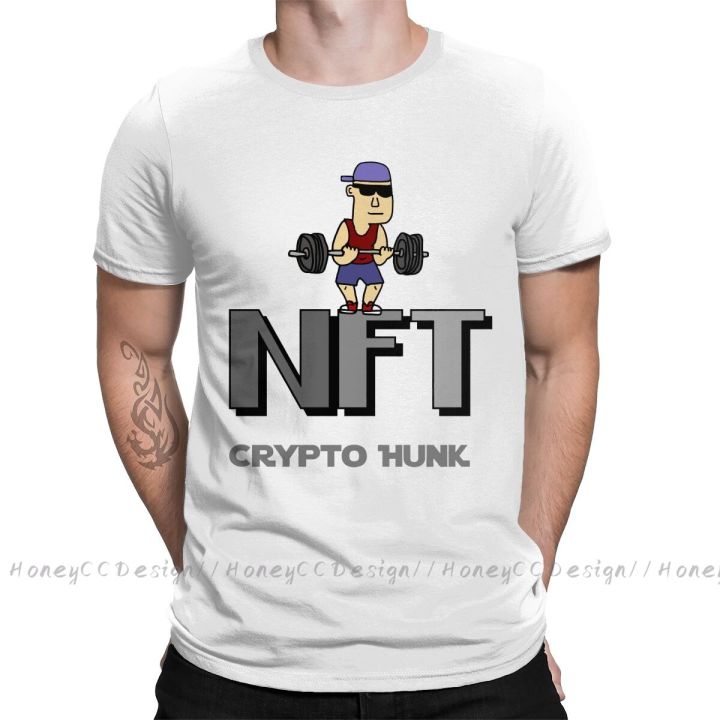 ntf-collector-crypto-hunk-pun-body-builder-print-cotton-t-shirt-camiseta-hombre-for-men-fashion-streetwear-shirt-gift