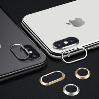 Rear Camera Outside Metal Ring Frame Cover For iphone X Xs Xr Xs Max plus Back Main Camera Ring Bezel Bumper Replacement Parts