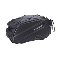 Multifunctional Bicycle Trunk Bag Mountain Bike Rear Rack Luggage Seat Carrier Pannier Pack Large Capacity Luggage Carrier Bag