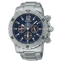 Karnvera Shop Seiko Solar Chronograph นาฬิกาข้อมือผู้ชาย SSC221P1