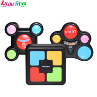 LS【ready Stock】Educational Memory Game Machine Toy With Led Lights Sounds Brain Training Game Multiplayer Interactive Toys For Kids1【cod】