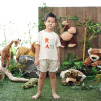 Cotsandcuddles - Roar T-shirt Playsuit Set