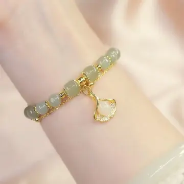 Crystal Leaf Shape Bracelet - Best Price in Singapore - Feb 2024