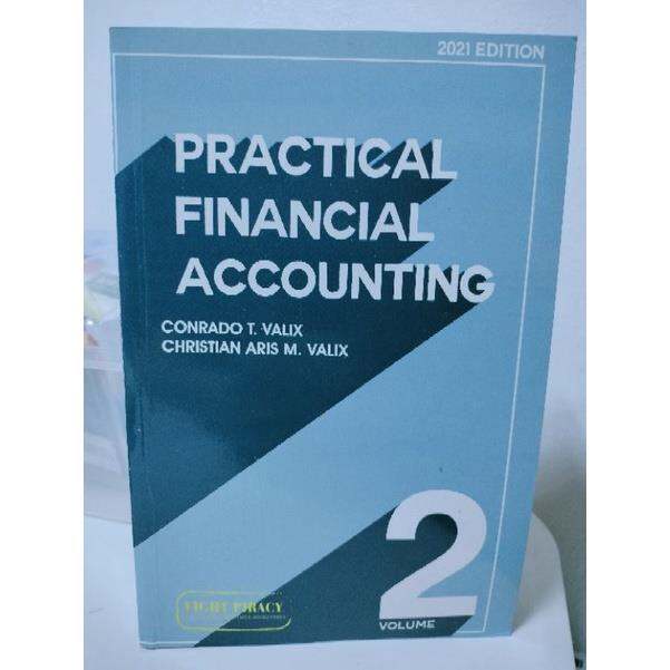 Practical Financial Accounting Vol 2 Valix | Lazada PH