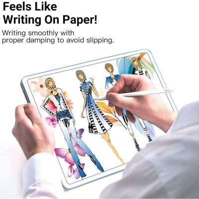 IPad 10Gen 10.9นิ้ว2022 Paperlike ฟิล์มป้องกันหน้าจอ,ป้องกันแสงสะท้อนเคลือบ Paperfeel ฟิล์ม,iPad ดินสอที่เป็นมิตรรู้สึกเหมือนบนกระดาษจริง