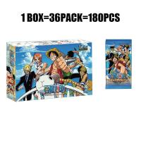 2021Japan Anime Cards Blind Box One Pieces Luffy Zoro Nami Chopper Franky Collections Card Game Collectibles Battle Child Gift Toys
