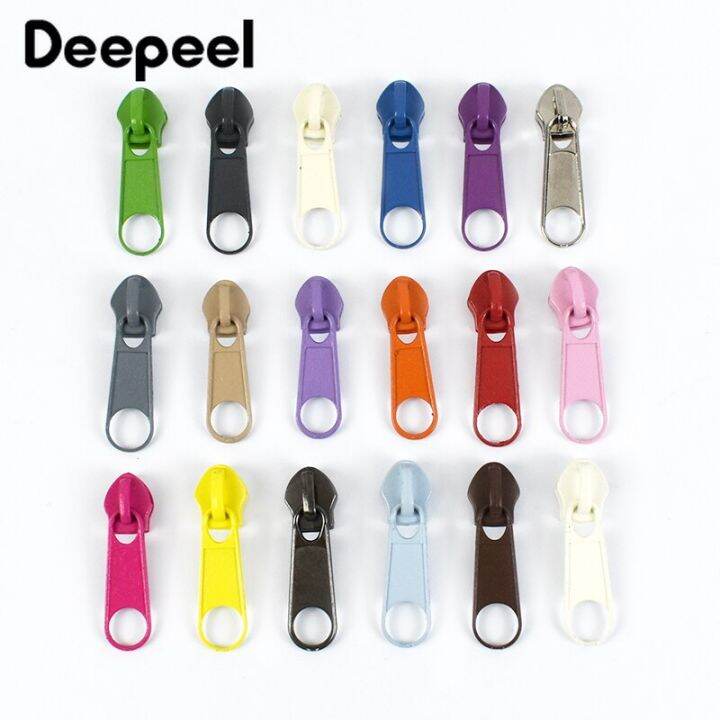 20-50pcs-3-5-rainbow-zipper-puller-slider-for-nylon-zips-clothes-handbag-zip-head-zippers-repair-kit-diy-sewing-accessories-door-hardware-locks-fabr