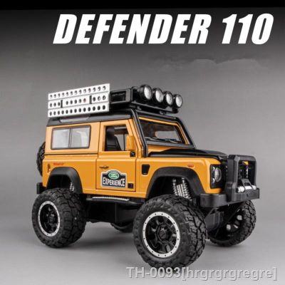 ❅✉⊙ hrgrgrgregre 1:32 defender suv liga modelo de carro diecast modificado veículos fora estrada som luz coleção crianças brinquedo presente