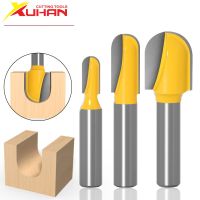 XUHAN 8mm Shank router bit carbide end mill เครื่องมือ Long Blade Round Nose Bit Core Box Router Bit