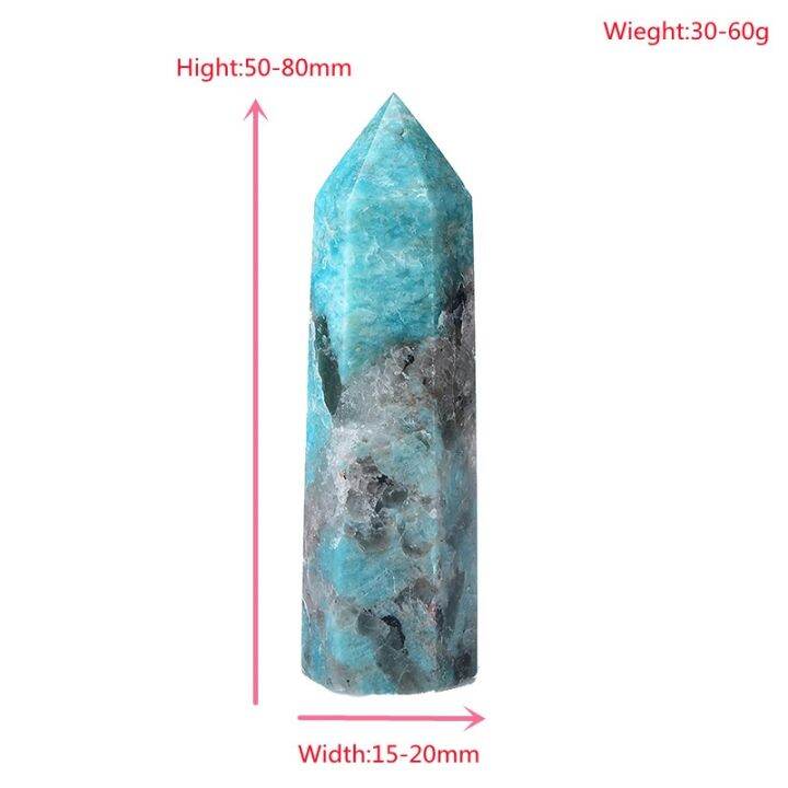 1pc-natural-amazonite-and-smoky-quartz-symbiotic-crystal-point-healing-stone-obelisk-wand-ornament-for-home-decor-energy-stone